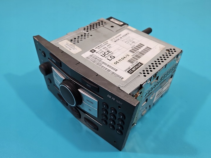 фото №1, Радіо заводські opel astra iii h 13188465 радіопрогравач