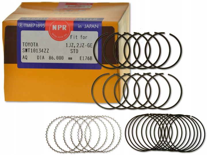 фото №1, Lexus gs300 93- 3.0 2jz-ge кільця поршневі комплект npr країна виробництва японський
