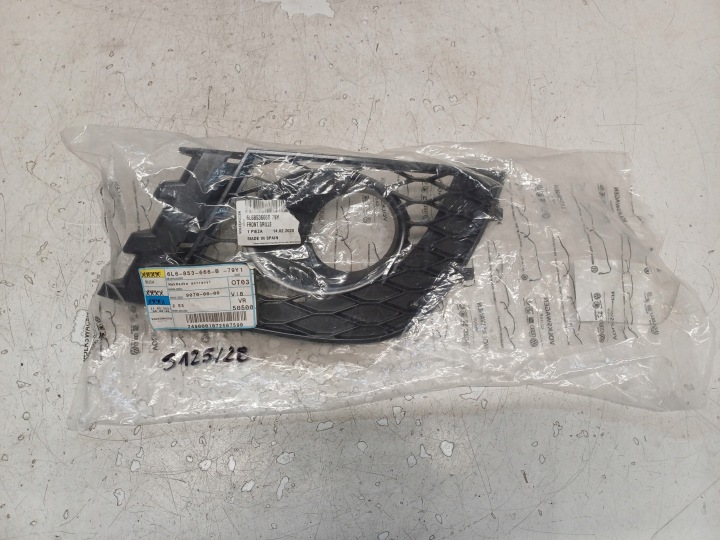 фото №8, Seat ibiza 3 iii 6l решітка бампера галоген передня права 6l6853666b