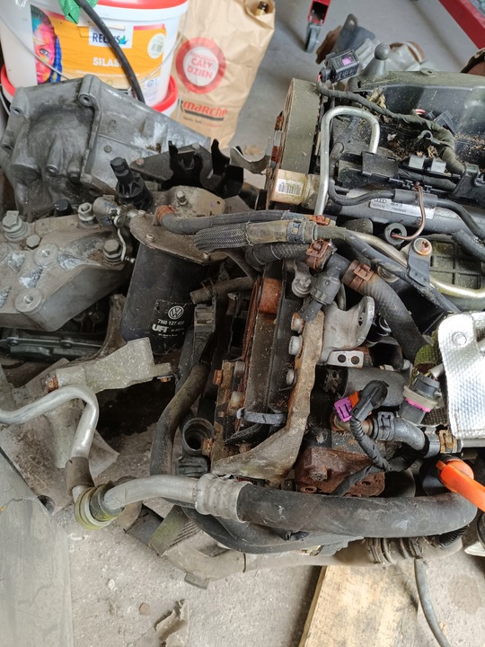 фото №9, Двигатель vw 1.6 tdi 2011r. коробка передач коробки передач cay - повреждённый