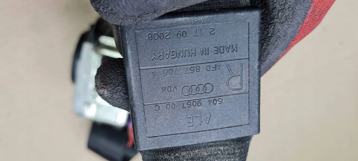 фото №13, A6 c6 рестайлинг pas безопасности правые перед 4f0857706a