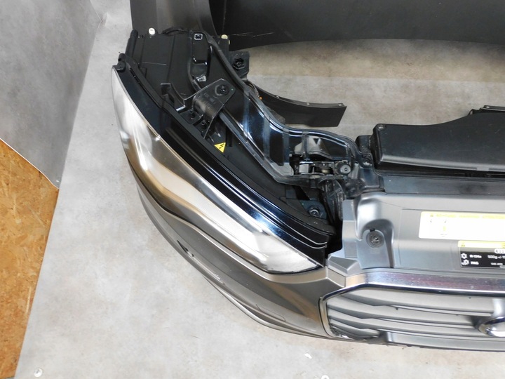 фото №8, Audi a3 8v 8v5 sedan комплектный перед бампер лампы капот pas ксенон серый