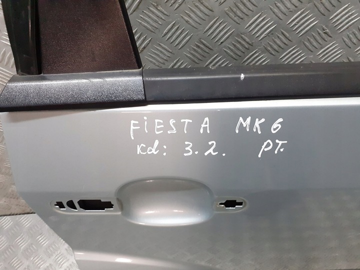 фото №5, Дверь правый зад ford fiesta mk6 3.2
