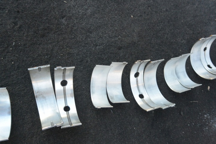 фото №12, Nissan patrol y61 zd30 3.0 wał колінчастий вкладиші номінал комплект 110tkm bdb