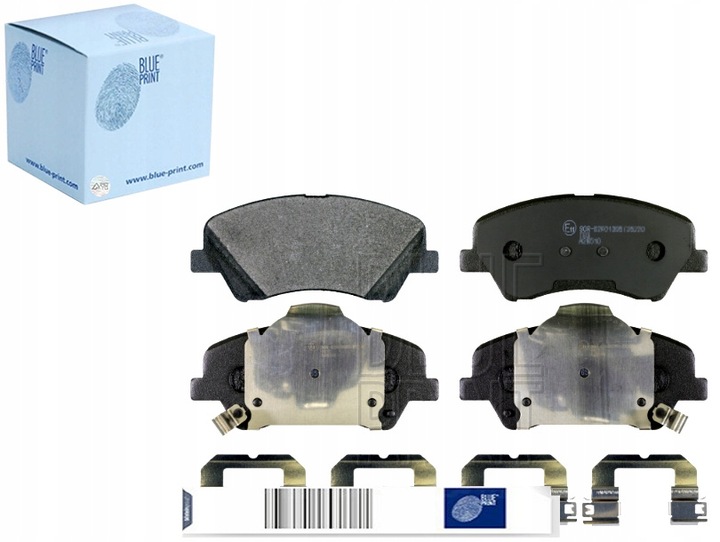 фото №1, Синий print тормозные колодки тормозные перед hyundai accent v i20 active i20 ii