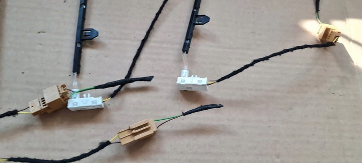 фото №11, A4 b9 8w podświetlnie обшивка дверей led ambiente лампа комплект 4x