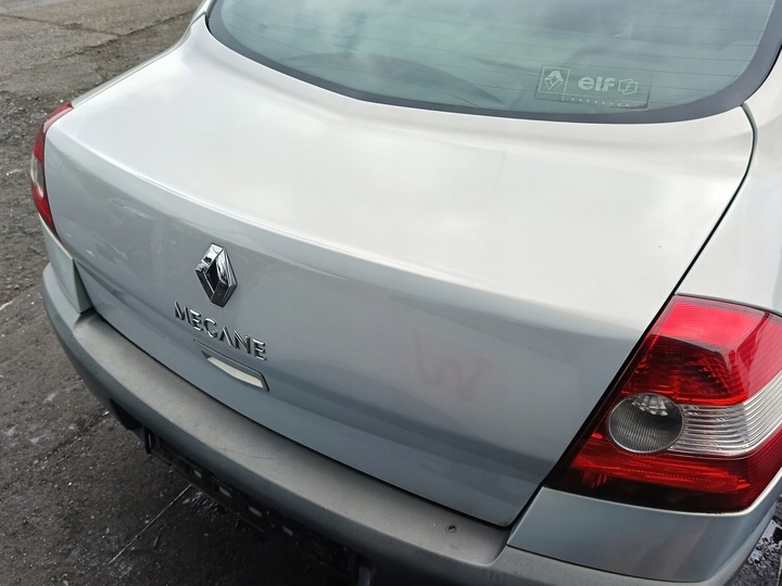фото №5, Renault megane 2 ii sedan 04-10 кришка задня зад багажника лак mv632