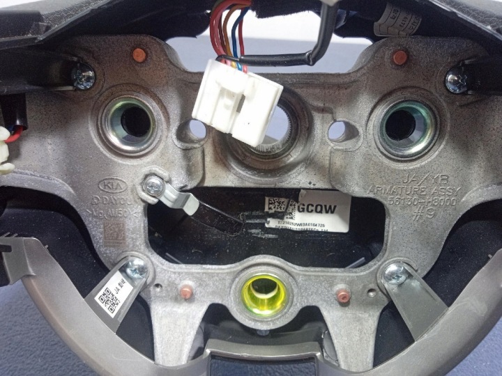 фото №5, Kia picanto iii 17- руль многофункциональная 56130h8000