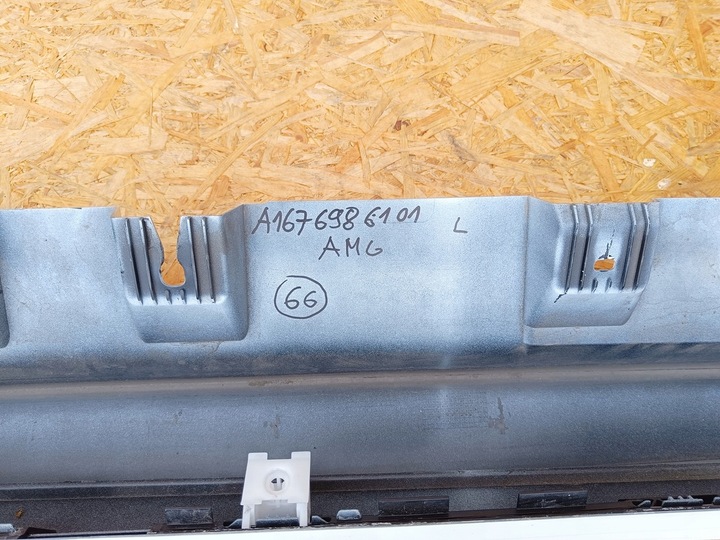 фото №5, Mercedes gle купе amg c167 поріг накладка порогова ліва права 23r перлина 799