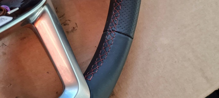 фото №9, Sq5 80a q5 рестайлинг руль с подогревом кожа sline лепестки 80a419091cn