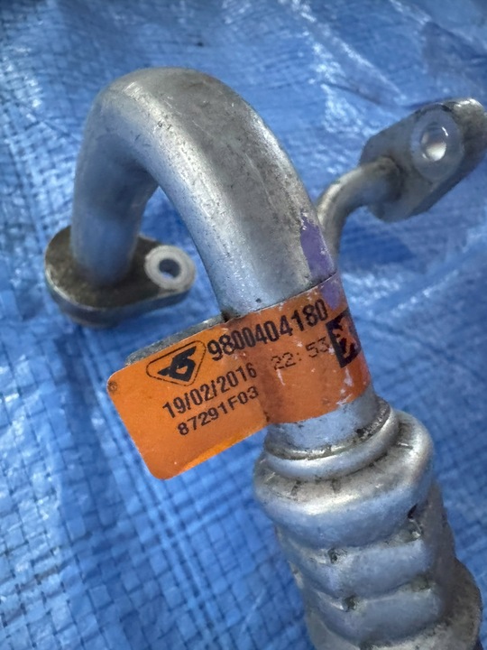 фото №7, Шланг кондиціонера ds citroen 1.2 9800404180