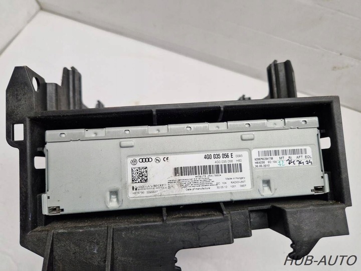 фото №9, Тюнер радио модуль радио навигация audi a6 c7 4g0035056e