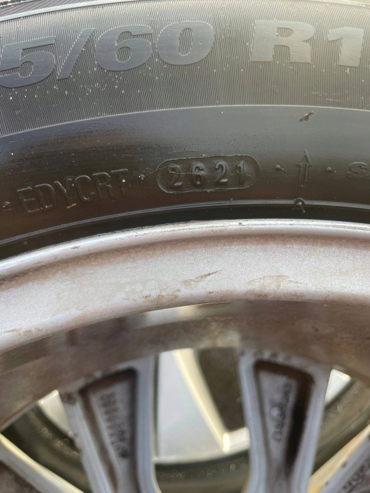фото №11, Диски  алюминиевые диски з шинами continental 215/60r17 renault captur ii 2111r9043r