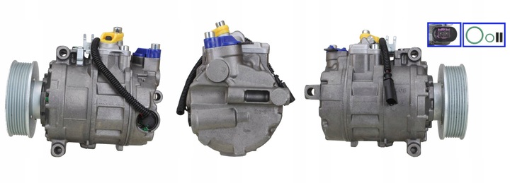 фото №2, Компресор кондиціонера do hyundai accent ii 1.5