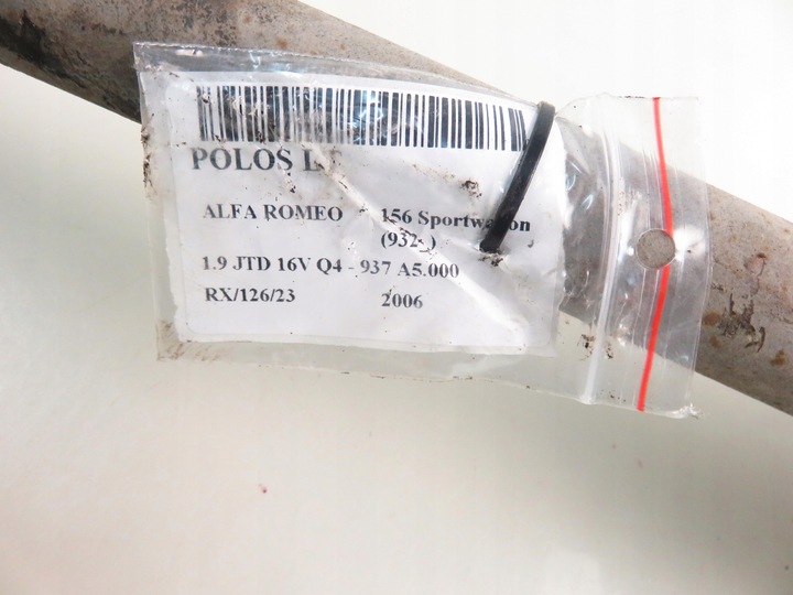 фото №7, Полуось левая задняя alfa romeo 156 спортивный универсал 1.9 jtd 16v q4 - 937 a5.000