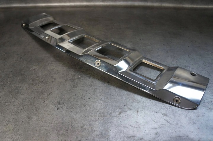 фото №7, Планка накладка спойлер бампера хром перед передняя mercedes gl x164