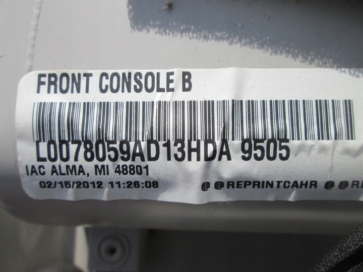 фото №9, Chrysler town country лампа освітлення інтер'єру з стеля grand caravan