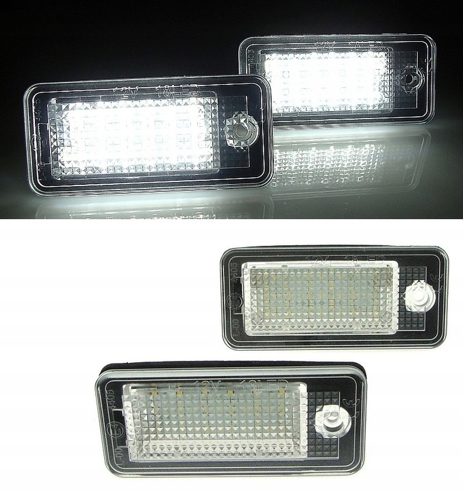 фото №1, Подсветка номерного знака led audi a6 c6 / q7 4l 06-09