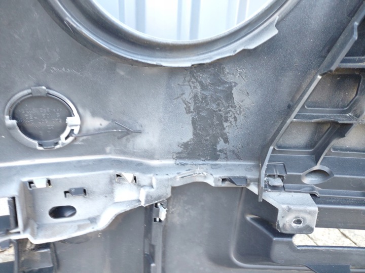 фото №15, Бампер передній решітка ґрати skoda yeti 5l 2009-2013r. бежевий lf8h оригінал