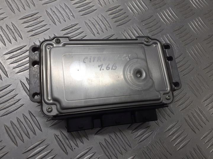 фото №3, Компьютер двигателя блок управления citroen c4 1.6 16v 9657489380