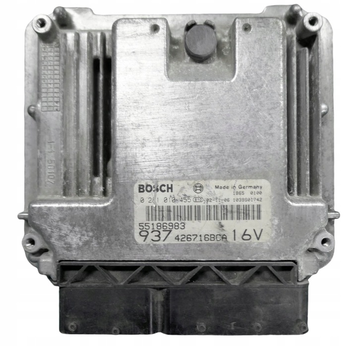 фото №1, Блок керування двигуна alfa romeo 147 1.9 jtd 0281010455 55186983 + programowani