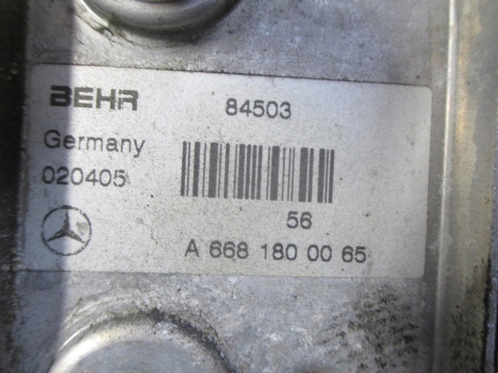 фото №2, Mercedes vaneo 1.7 cdi основание фильтра масла