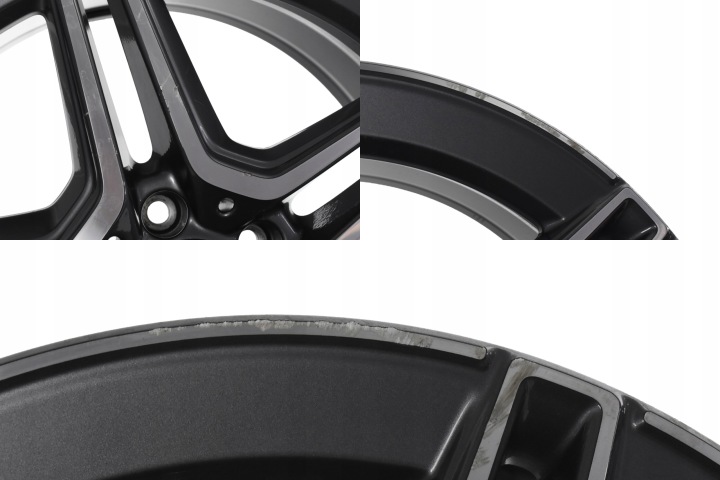 фото №10, Диски алюминий комплект 7.5jx19 et53 5x112 66.6 r19 mercedes benz amg oem номер