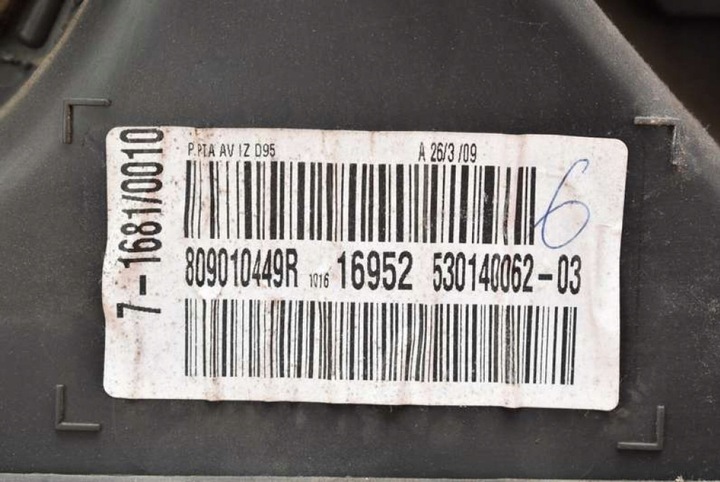 фото №11, Боковина двері лівий перед eu 809010449r renault megane 3 iii купе 08-14