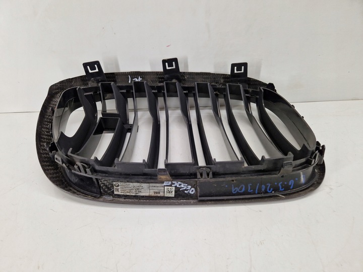 фото №8, Bmw x3m x4 f97 f98 g01 g02 m performance решётка радиатора левая решётка радиатора решётка карбон