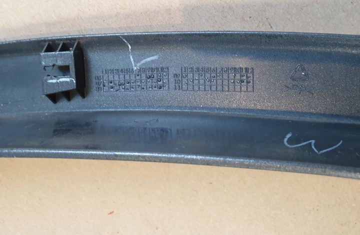 фото №12, Планка крила лівий зад задня honda crv cr-v iii рестайлінг оригінальний номер eu фарбована