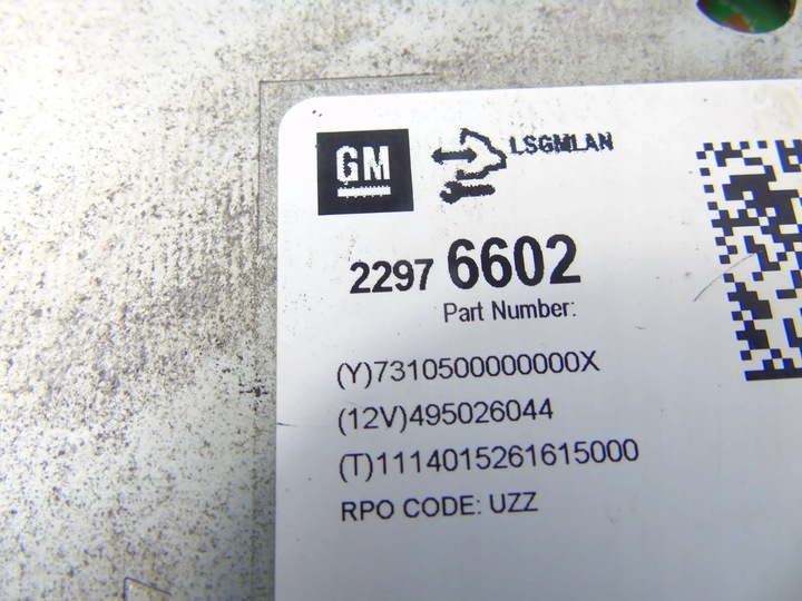 фото №5, Радіо cd opel zafira c 22976602