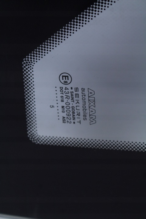 фото №3, Скло кузовна права aixam 721 05r.