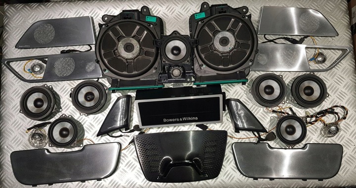 фото №1, Bmw 7 g11 g12 аудио bowers wilkins усилитель динамики рамки защитные накладки led kpl