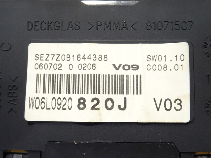 фото №9, Комп'ютер спідометр  seat ibiza iii 3 6l0 1.9 tdi