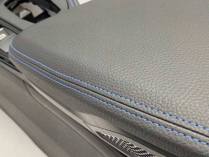 фото №5, Bmw f48 f39 туннель подлокотник синяя nić