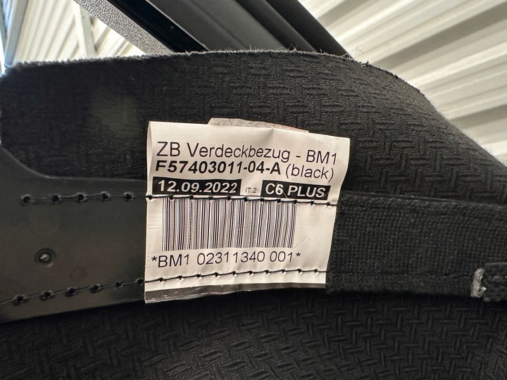 фото №11, Mini f57 cabrio крыша мягкий складной soft top чёрный 7361478