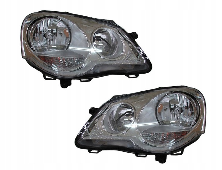 фото №1, Комплект фари vw polo 6r 2005-2009 h1+h7 sil