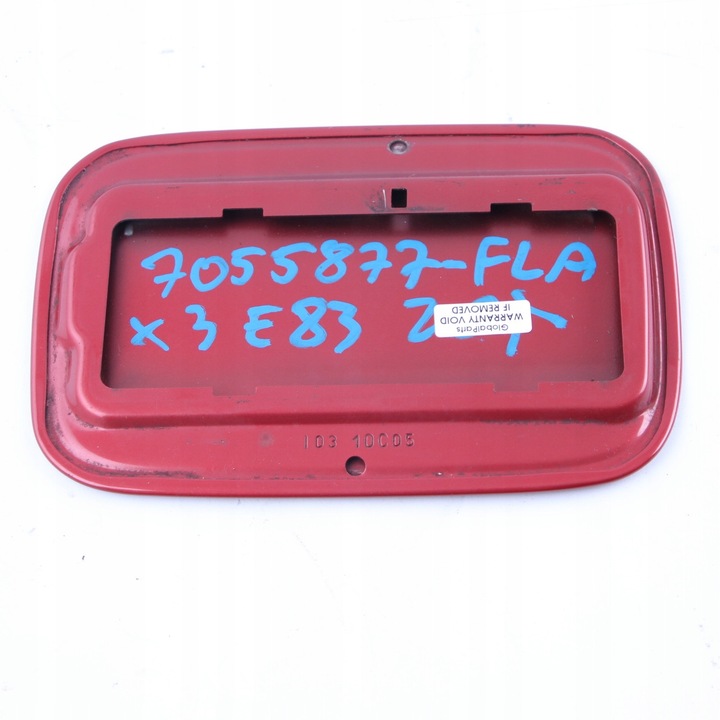 фото №9, Bmw x3 e83 lci крышка заливка топлива flamenco rot