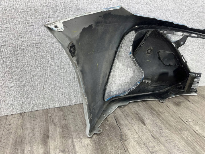 фото №13, Toyota prius prime 2016-2022 уголок левое бампера перед 52113-47090