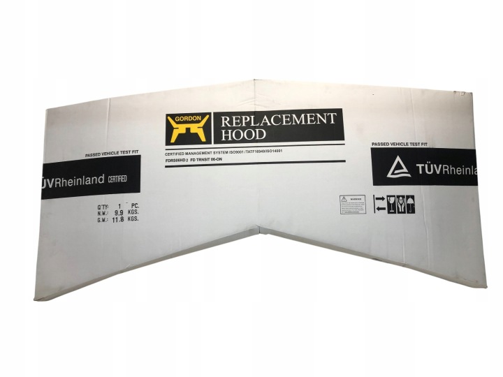 фото №10, Ford transit mk7 05.2006-04.2013 капот кришка двигуна передня оцинковка