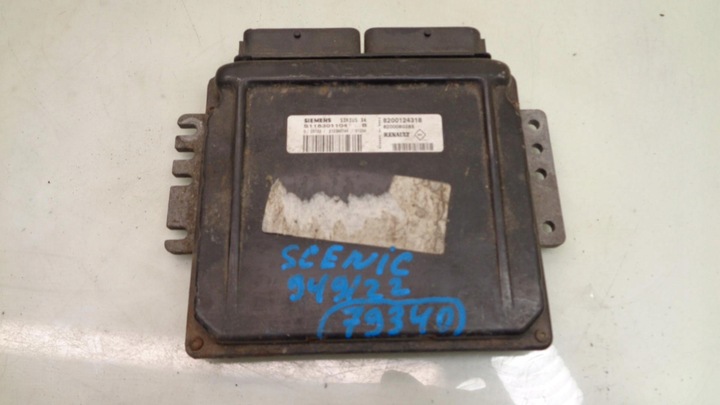 фото №1, Компьютер двигателя renault scenic i 1.4b 70kw 01r