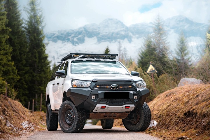 фото №9, Надстройка алюминиевая hardtop rival - toyota hilux 2015–2025 двойной cab