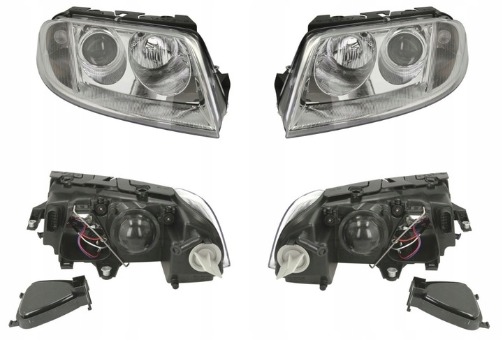 фото №1, Фара лампа vw passat b5 00-05 l+p tyc