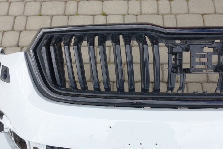 фото №6, Skoda kodiaq i рестайлинг спортлайн бампер передний решётка спойлер ls9r