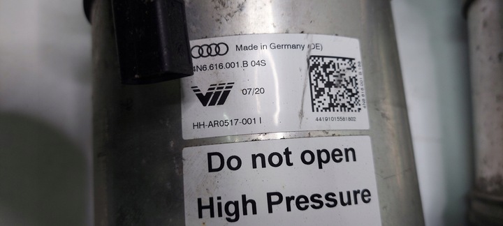 фото №2, Audi a8 d5 амортизатор лівий зад 4n6616001b