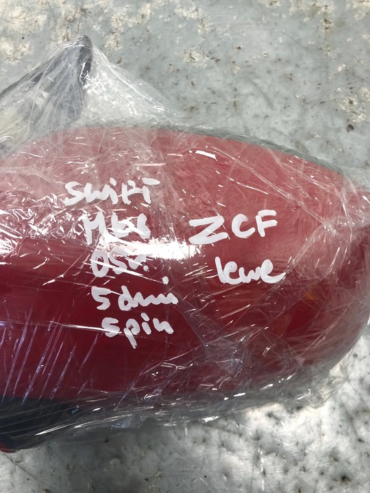 фото №8, Зеркало левая 5 pin suzuki swift mk6 5d zcf 84702-62j20