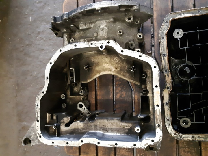 фото №8, Audi 3.0 tdi верхняя нижняя поддон масляная 059103603ag 059103602f