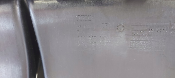 фото №3, Audi tt rs спойлер бампера зад накладка 8s0 bdb