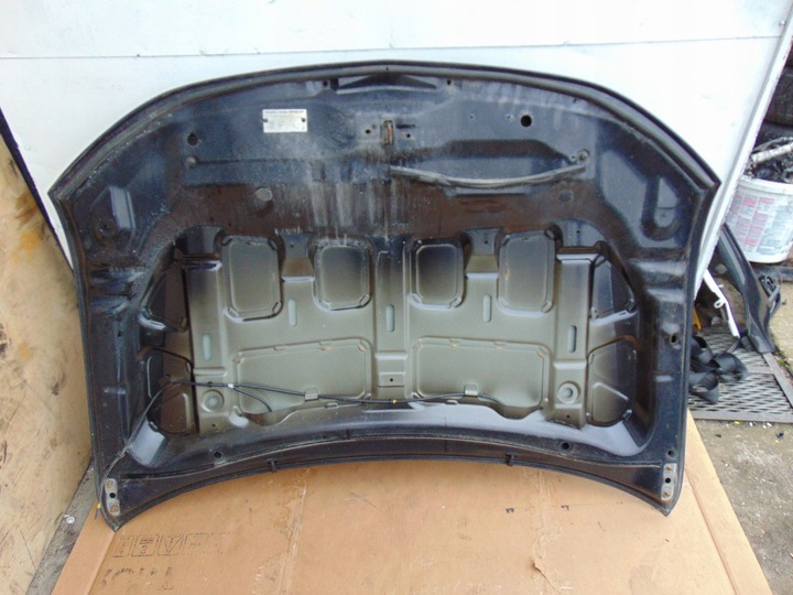 фото №9, Капот крышка двигателя mitsubishi outlander iii x42 чёрная демонтаж