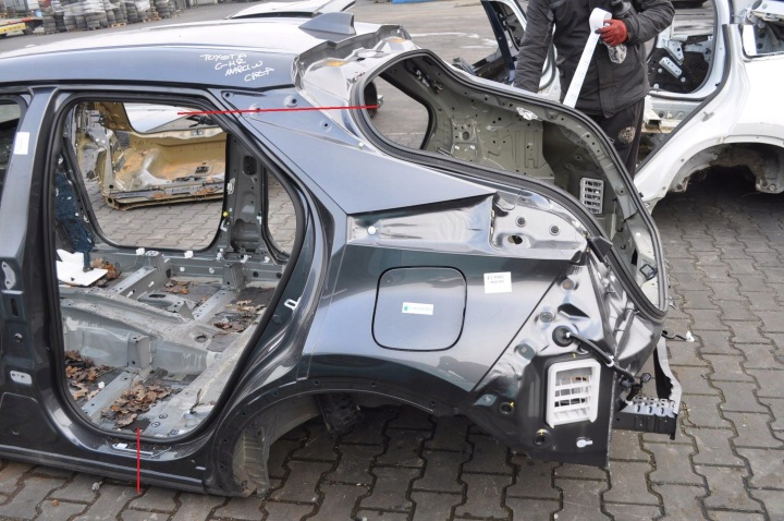 фото №11, Toyota c-hr ii 2025r чверть крило ліве праве зад панель задня ванна 1g3